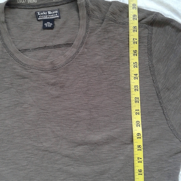 LUCKY BRAND men's XXL long sleeve t shirt - Picture 3 of 6